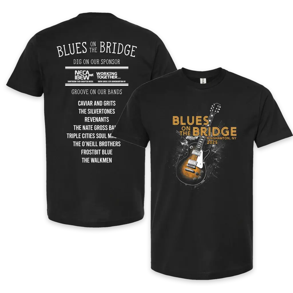 Blues On The Bridge - Tshirt 2025