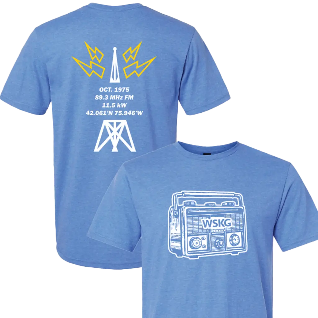 WSKG 50 Years of Radio Waves Tee