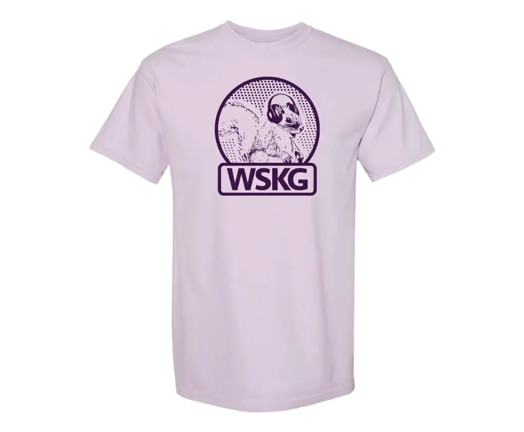 [1717-S-Orchid] WSKG Squirrel Tee! (S, Orchid)