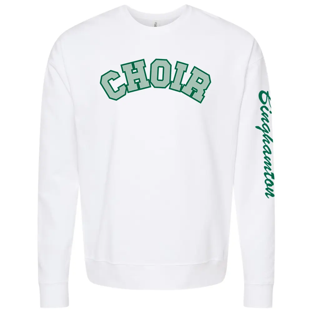 BU Choirs Crewneck Sweatshirt - Block Letters