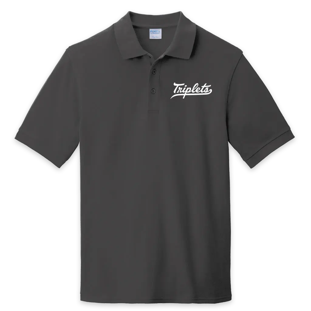 Binghamton Triplets Vintage Pique Polo!