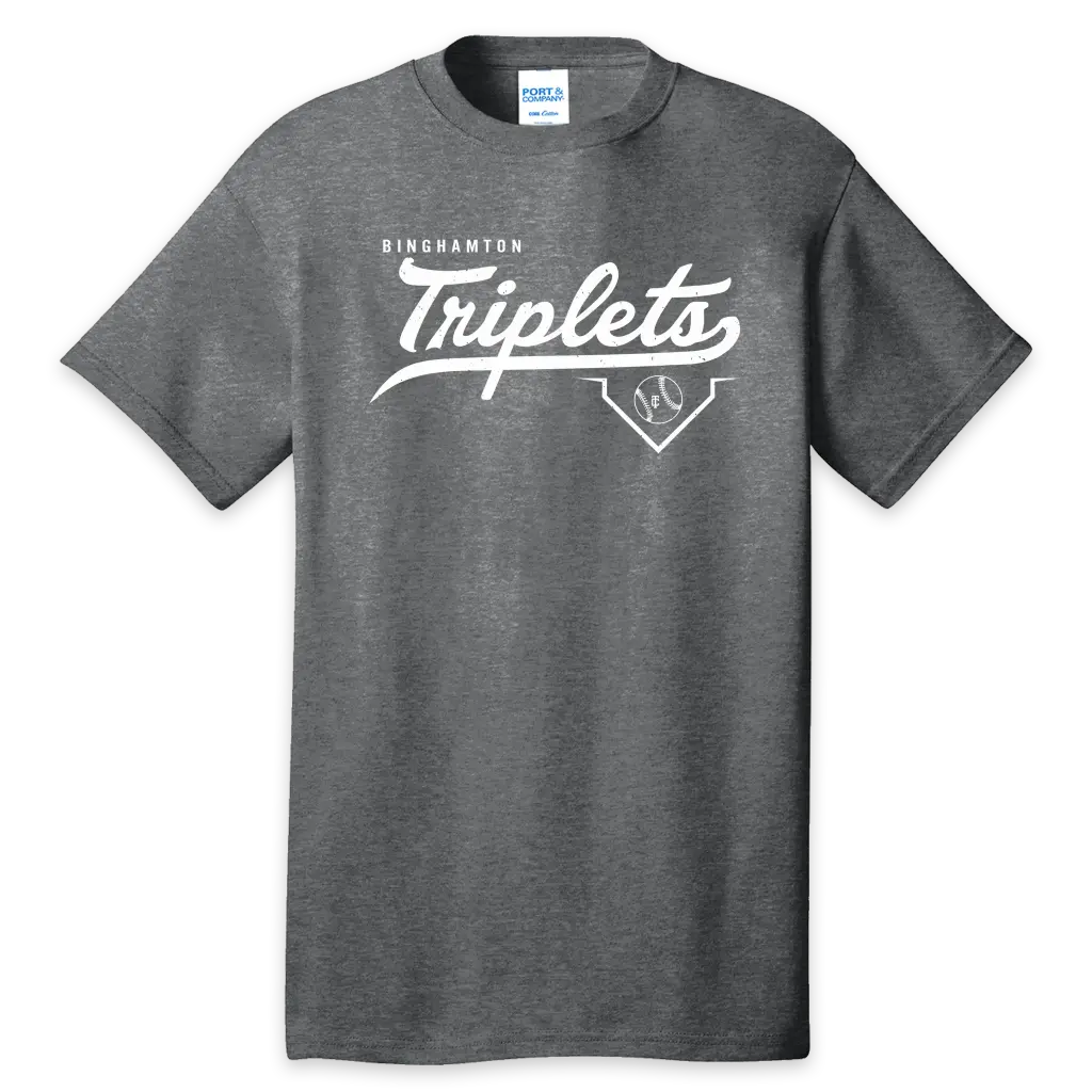 Binghamton Triplets Vintage Cotton Tee!