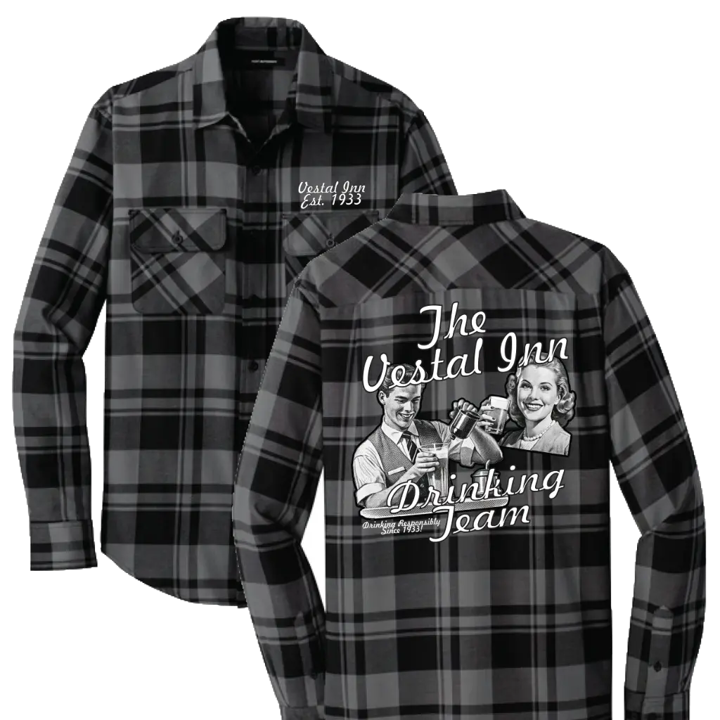 Vestal Inn Unisex Flannel!