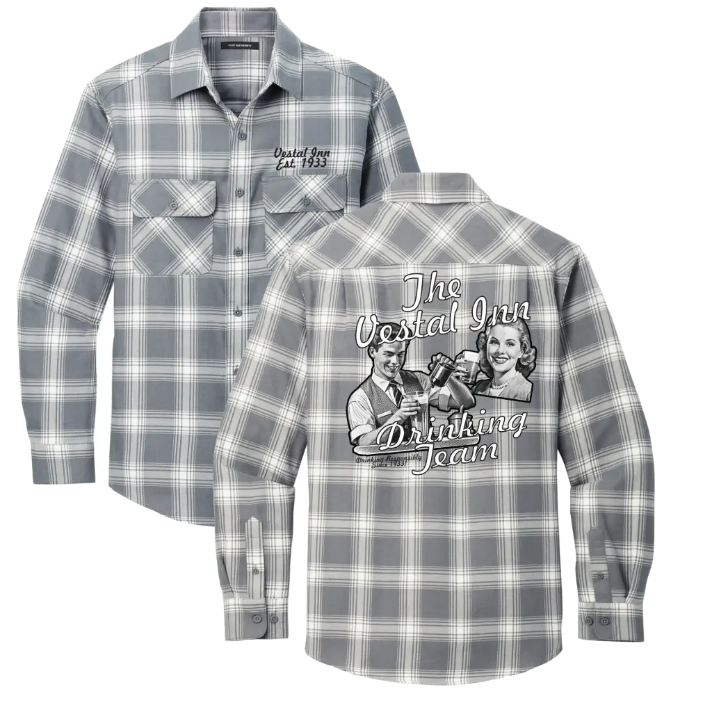 Vestal Inn Unisex Flannel! 