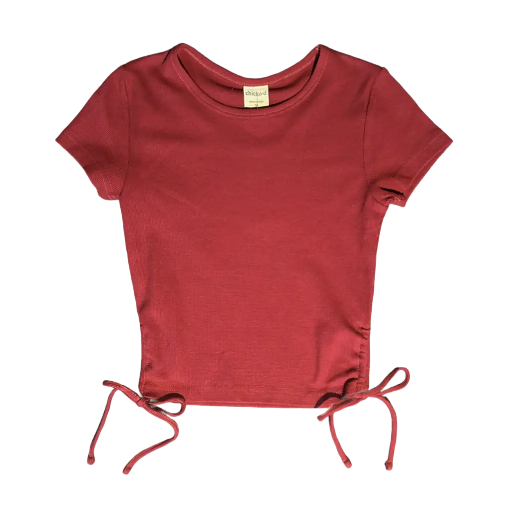 Side Cinch Crop Top - Basics By Muckles! 