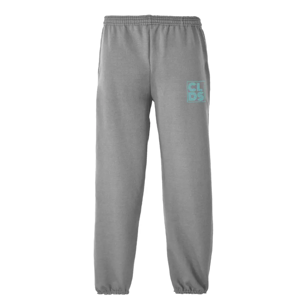 [PC90P-S-Athletic Heather] CLDS Unisex Sweatpants, Closed Bottom! (Athletic Heather, S)