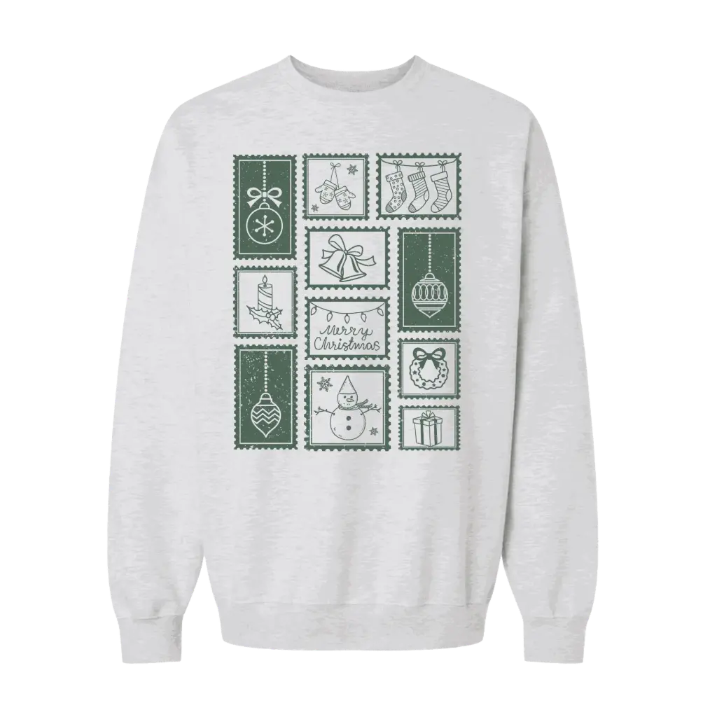 Christmas Stamp Crewneck! - ONLINE EXCLUSIVE 