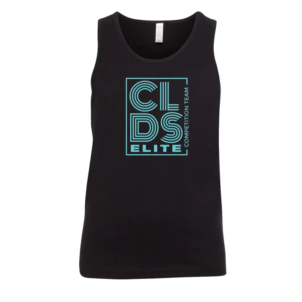 [3480Y-S-Black-Elite] CLDS Team Youth Tank Top!  (S, Elite)
