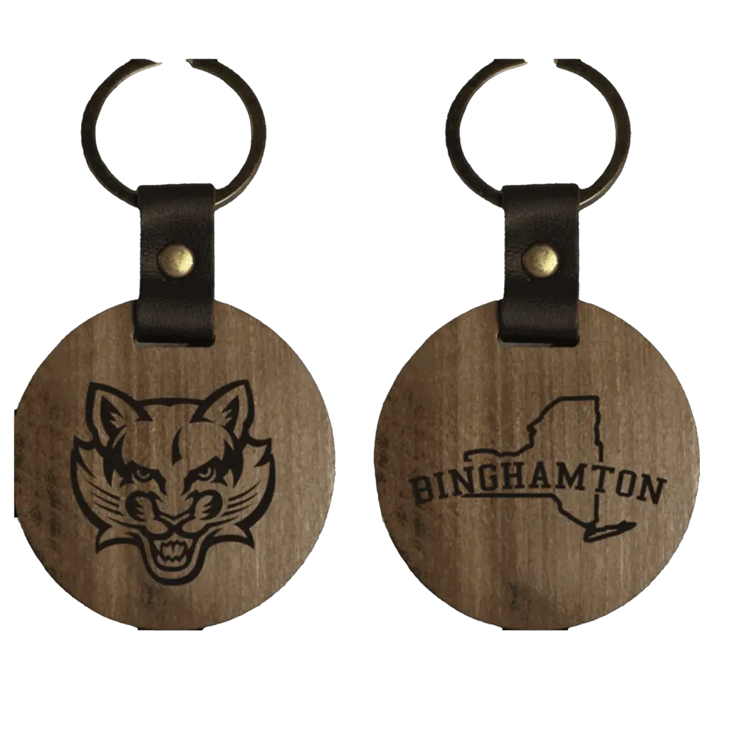 Binghamton Bearcat Keychain