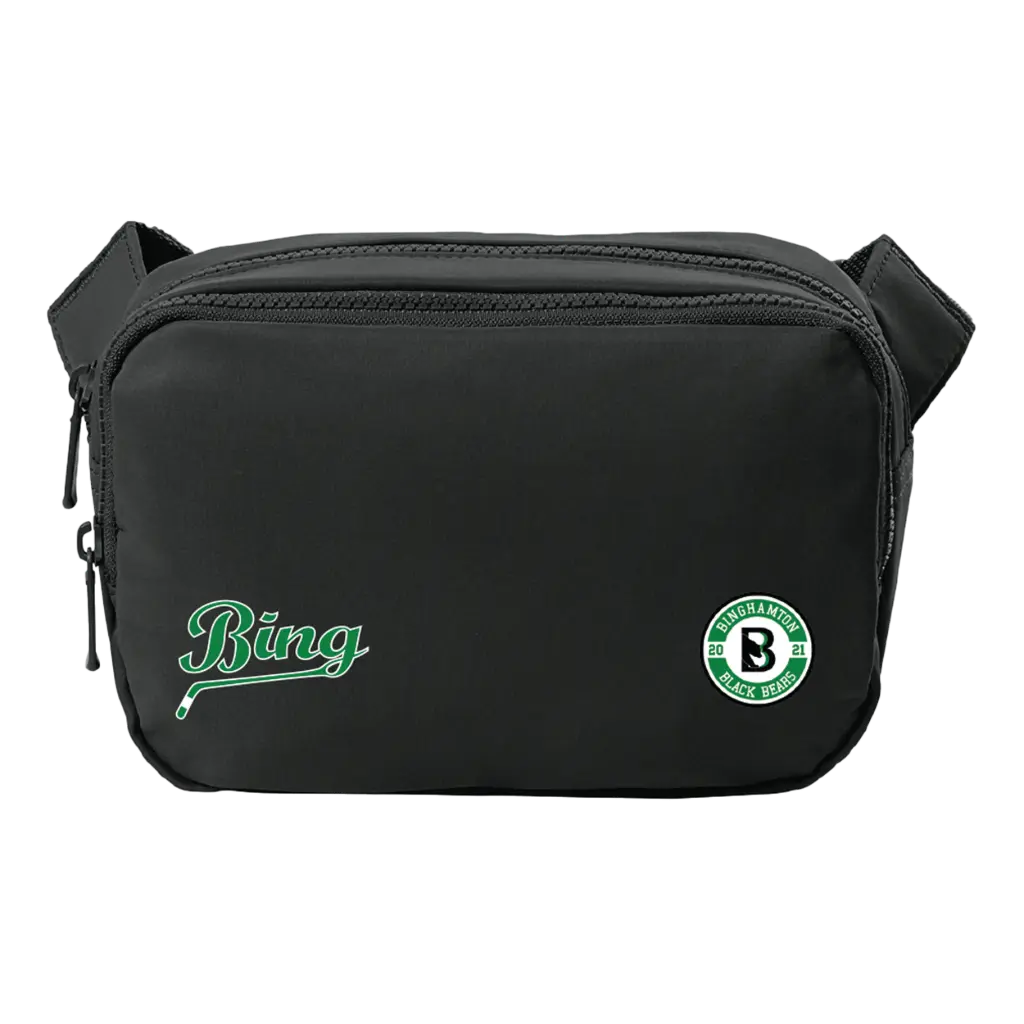 [BG938-Deep Black] Binghamton Black Bears Crossbody Bag (Online Exclusive)