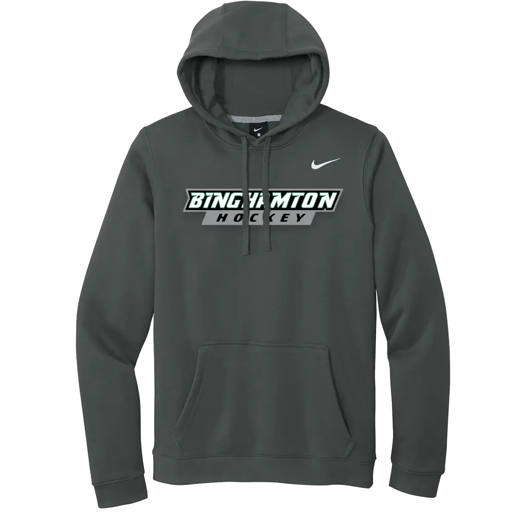 BU Club Hockey Nike Club Fleece Pullover Hoodie