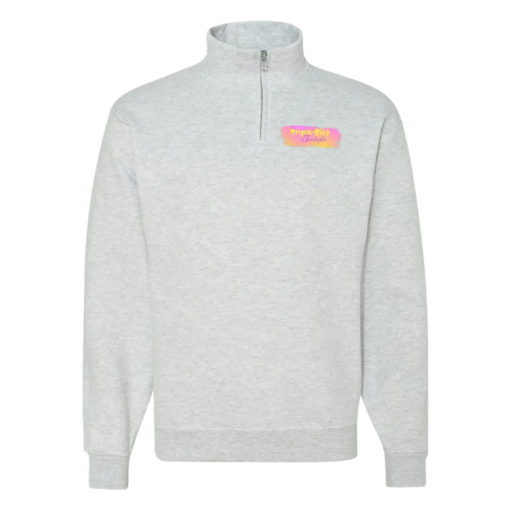 [995M-S-ASH] Dancing With D Quarter Zip - Triple City Twilight! (Ash, S)