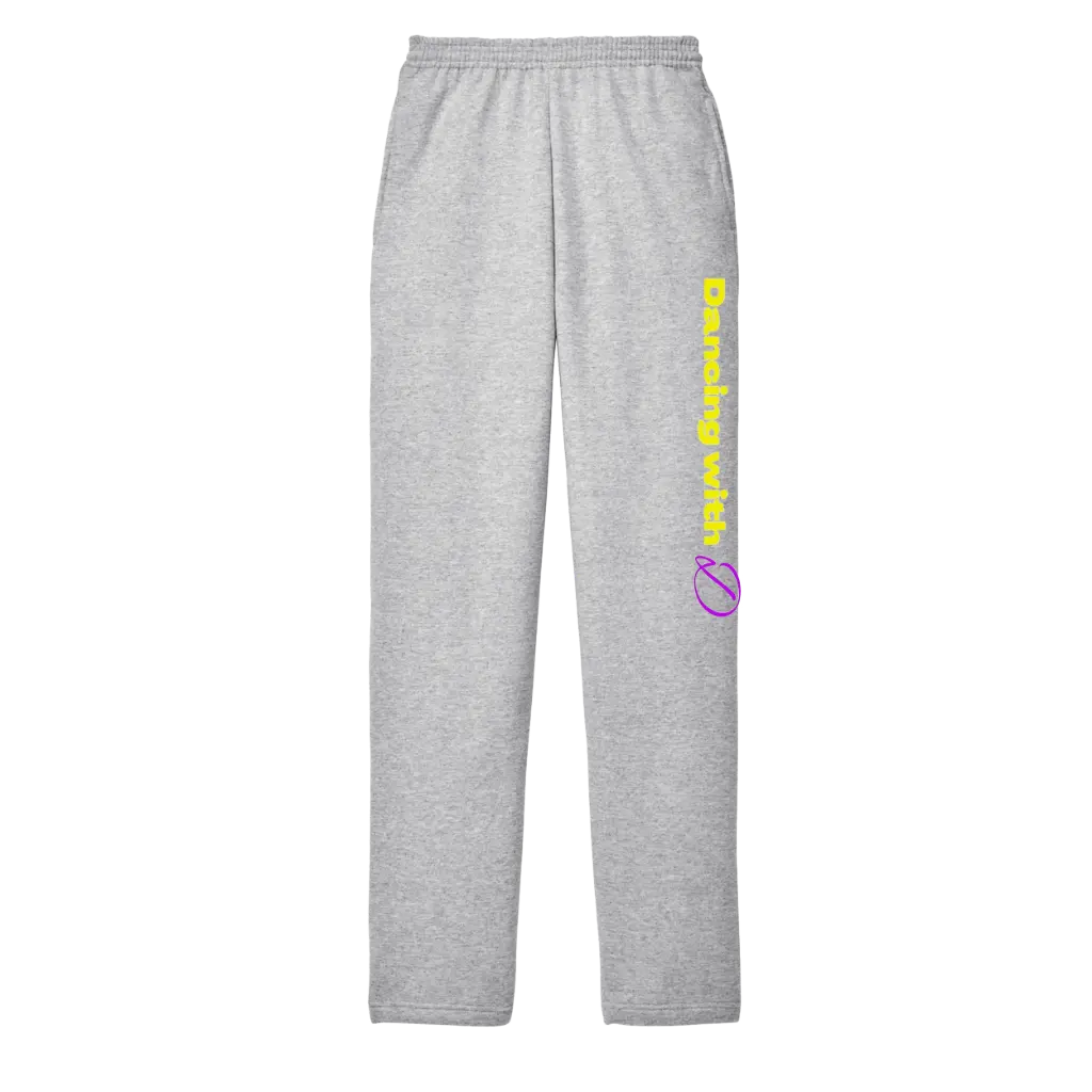Dancing With D Open Bottom Sweatpants!