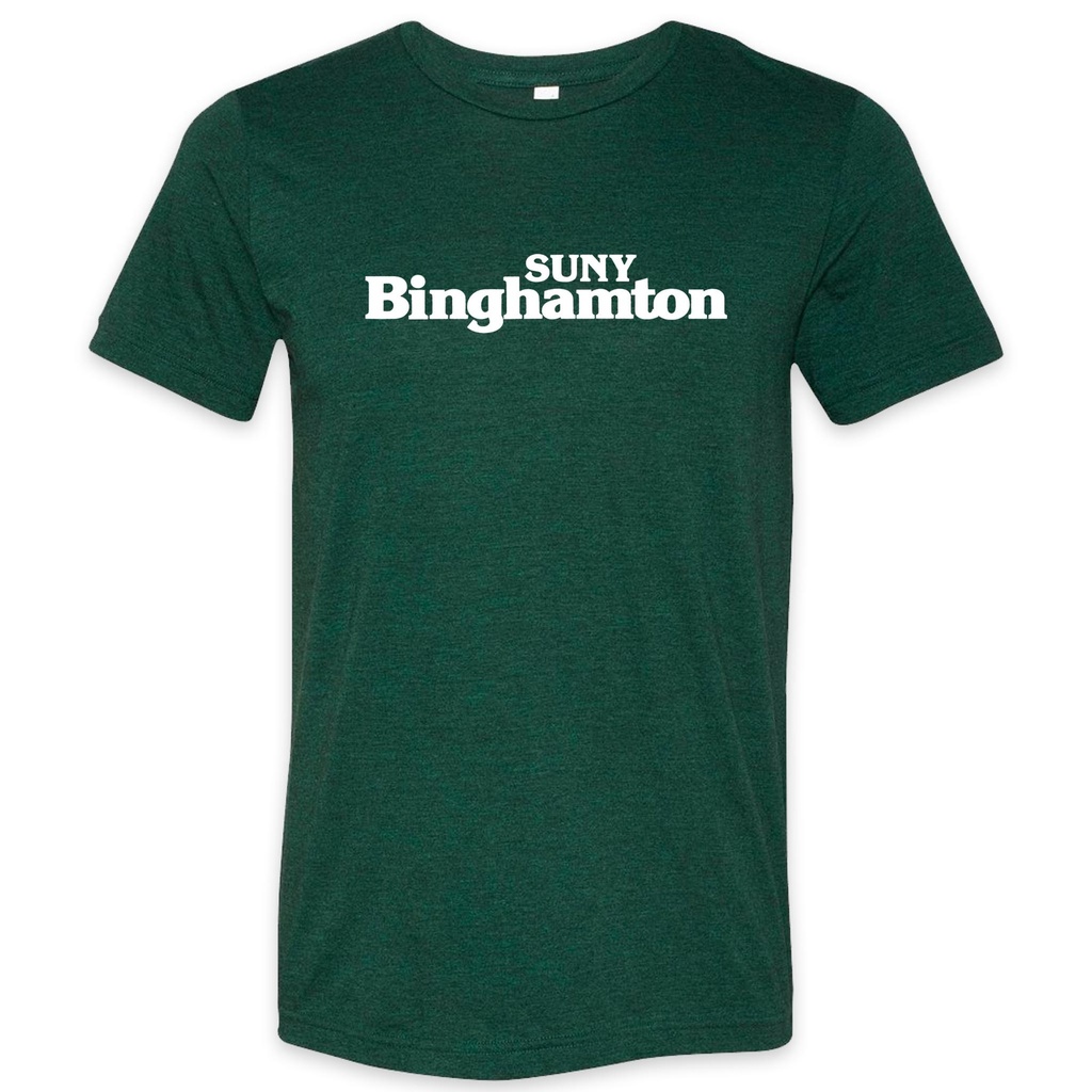 [3001-XS-Forest Green] SUNY Binghamton Nostalgia Tee (XS, Forest)