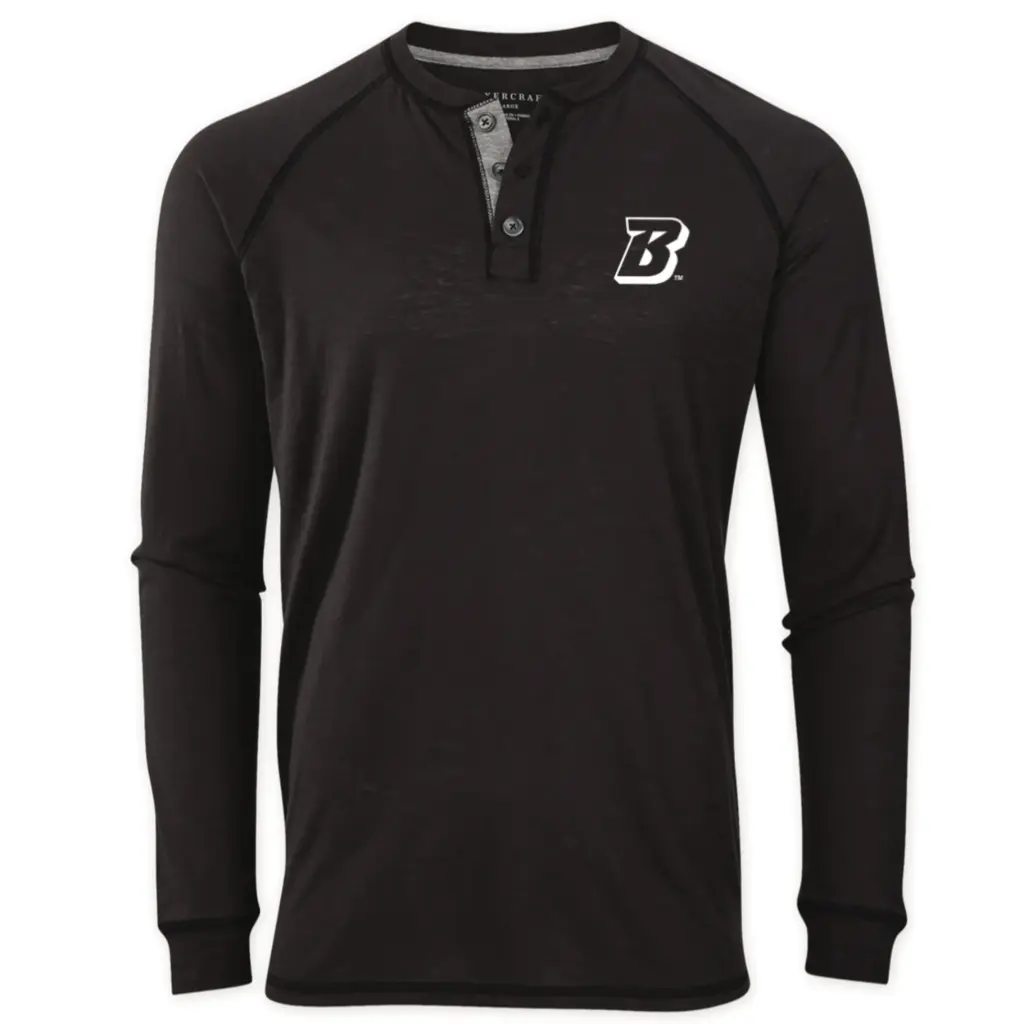 BU Men's Henley Long-Sleeve Tee - ONLINE EXCLUSIVE