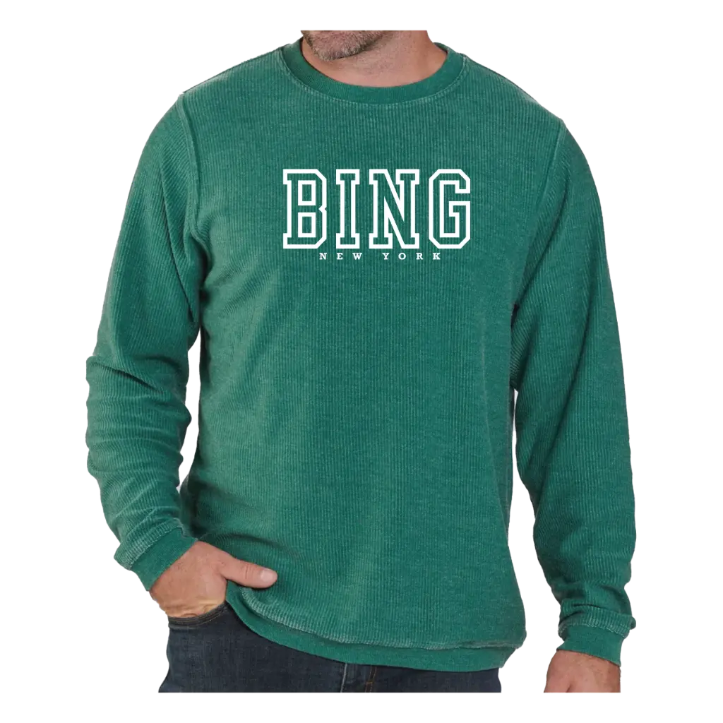 Bing Men's Rally Corduroy Crew - Winter Exclusive!