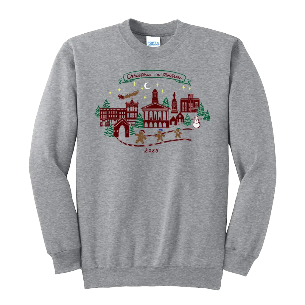 Christmas in Montrose - 2025 Full Color Crewneck!