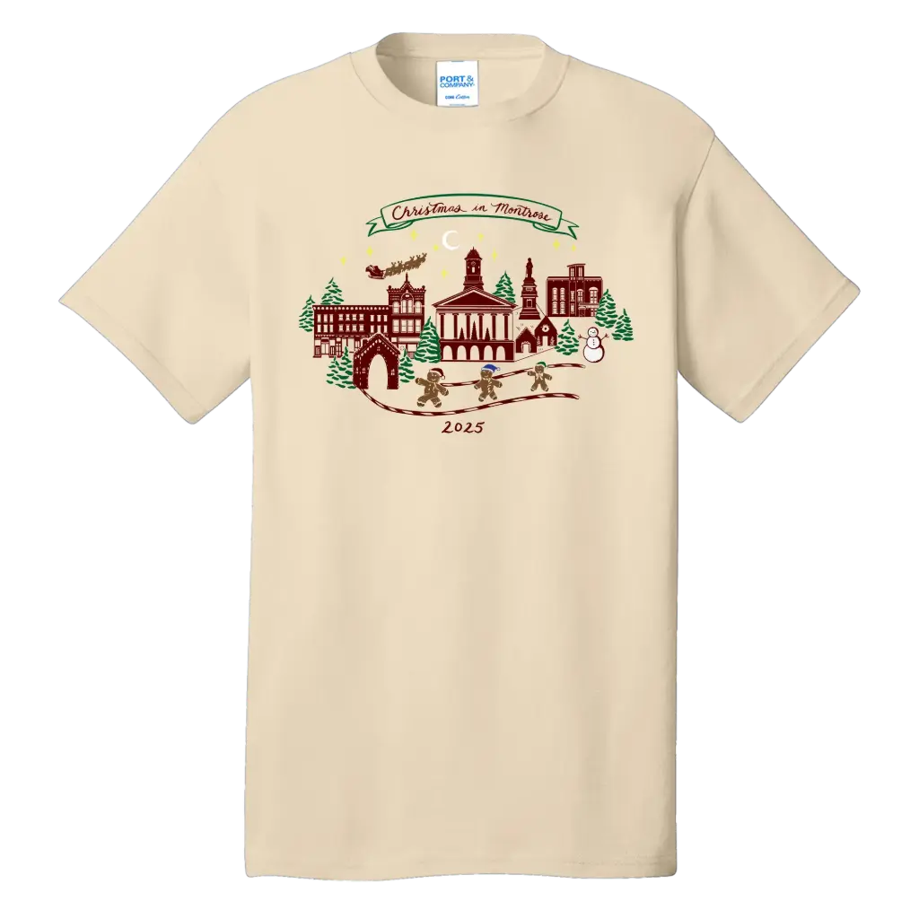 Christmas in Montrose - 2025 Full Color Tshirt