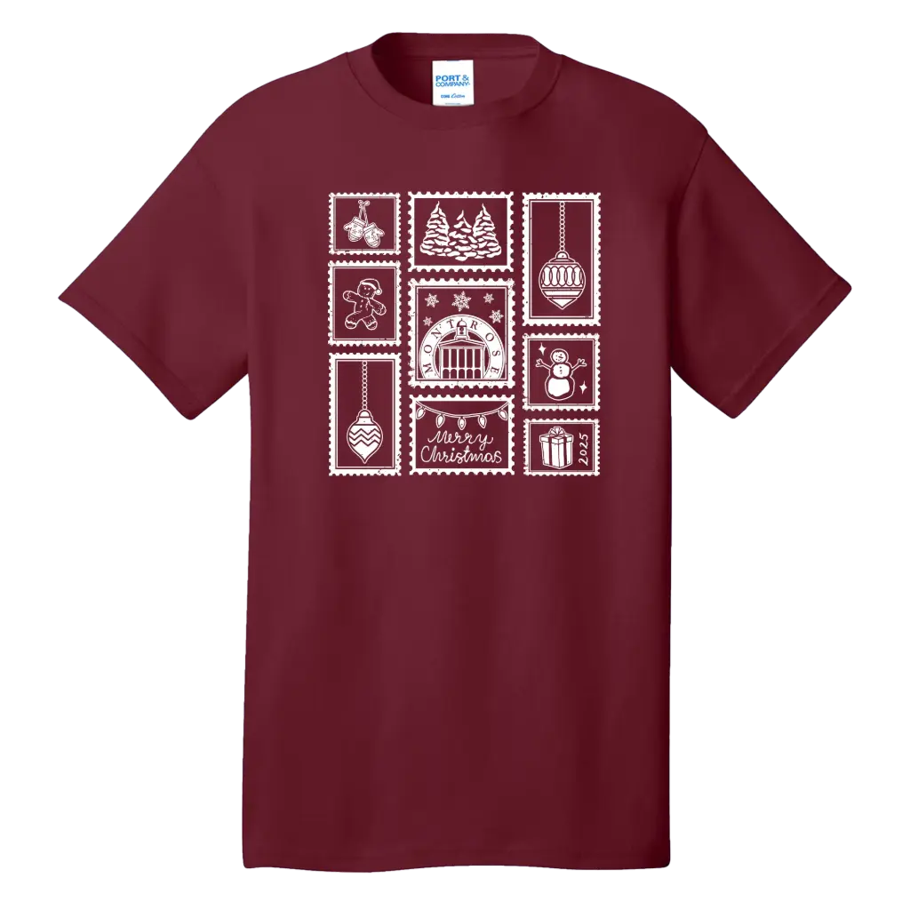 Christmas in Montrose - 2025 One Color Stamp Tshirt