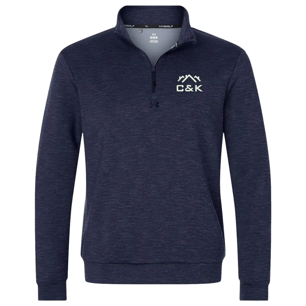 C&K Construction - Embroidered Under Armour 1/4 Zip Pullover