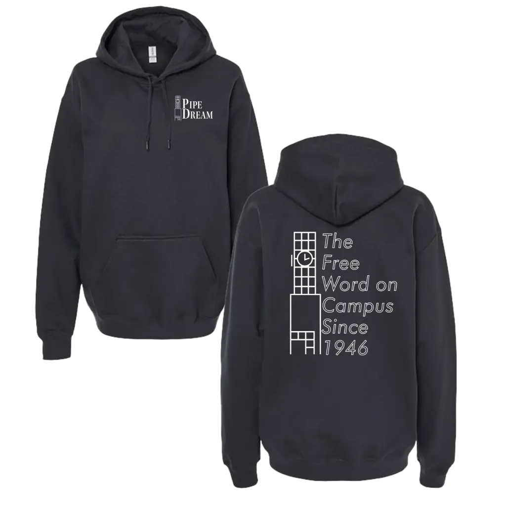 [SF500-S-Black] BU Pipe Dream - Free Word Hoodie (Black, S)