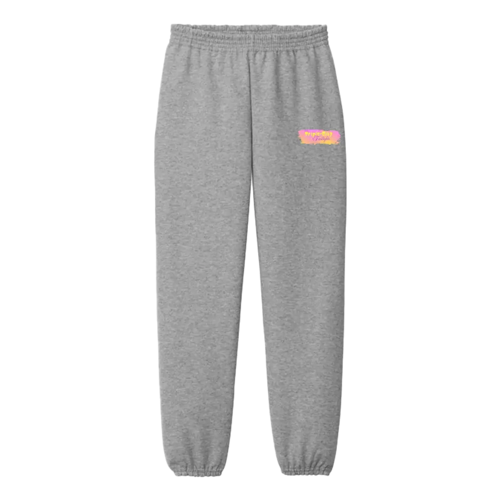 YOUTH Dancing With D Open Closed Bottom Sweats - Triple City 