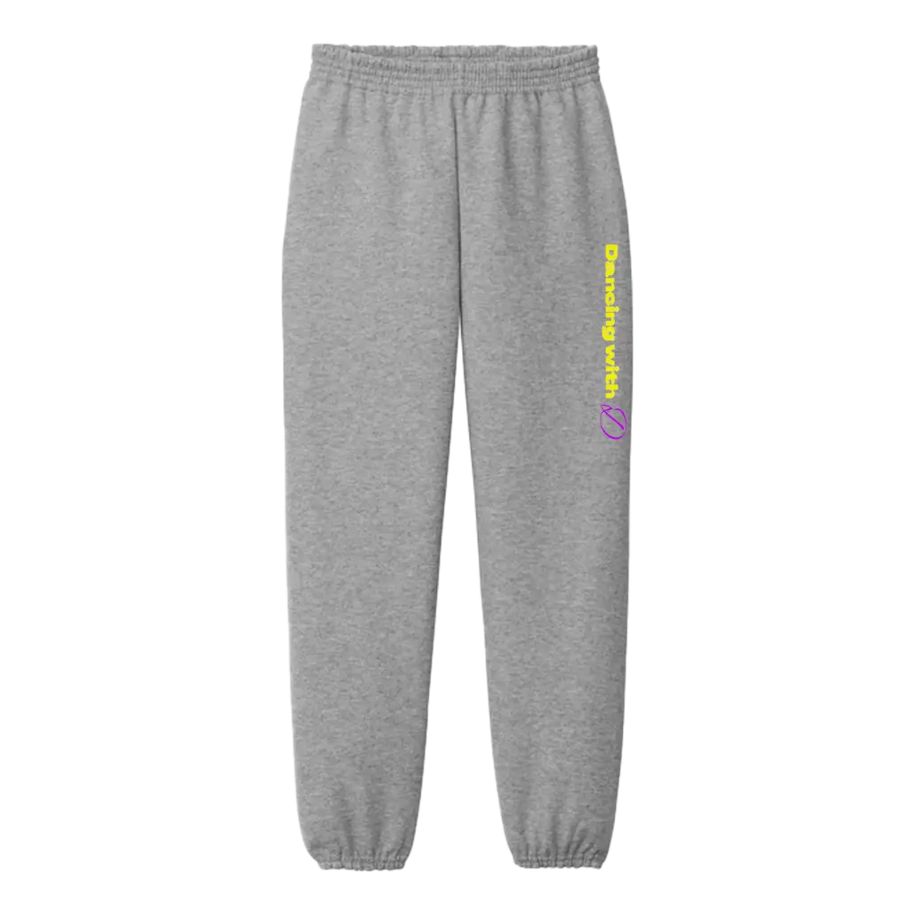 YOUTH Dancing With D Open Closed Bottom Sweats