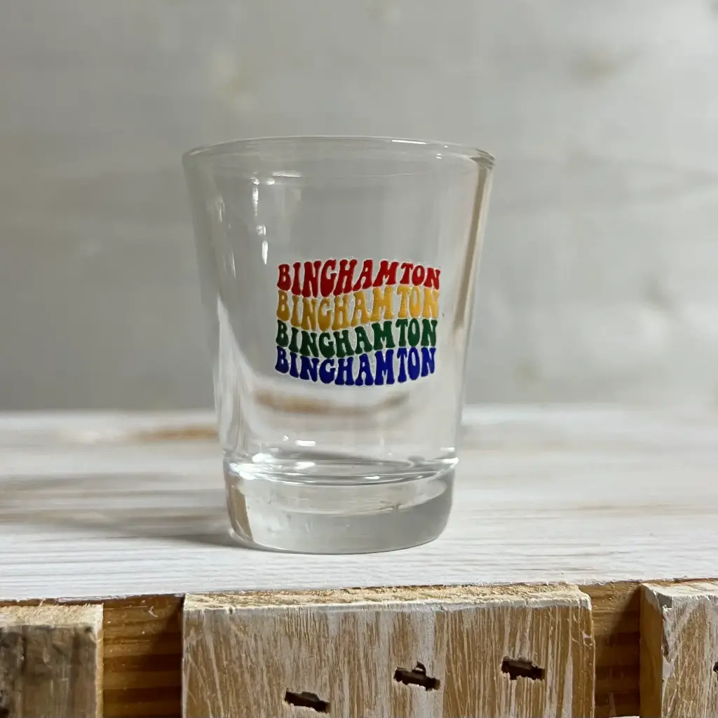 [ShotGlass/Pride/UV DTF] Binghamton Pride Shot Glass