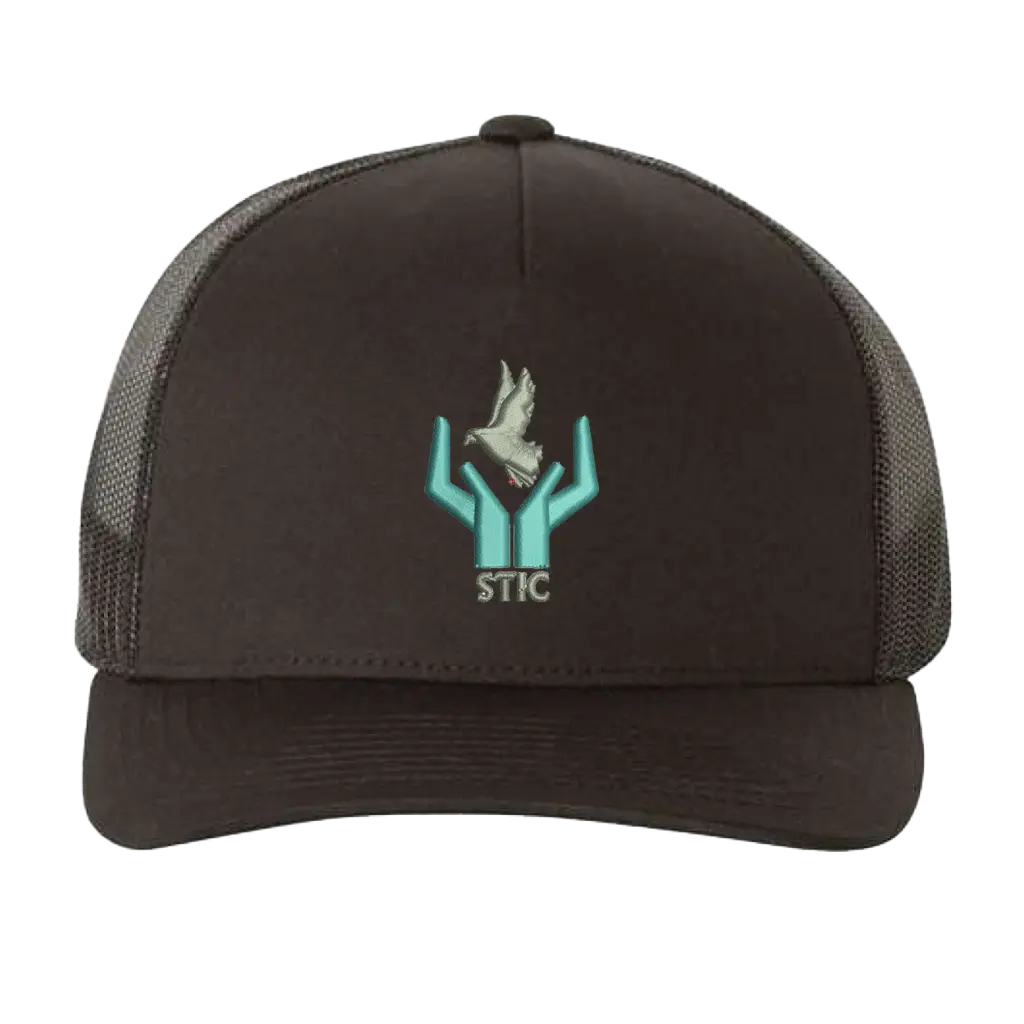 STIC Embroidered Retro Trucker Hat - STIC Logo