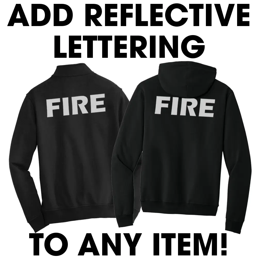 Add On - Reflective Lettering "FIRE"