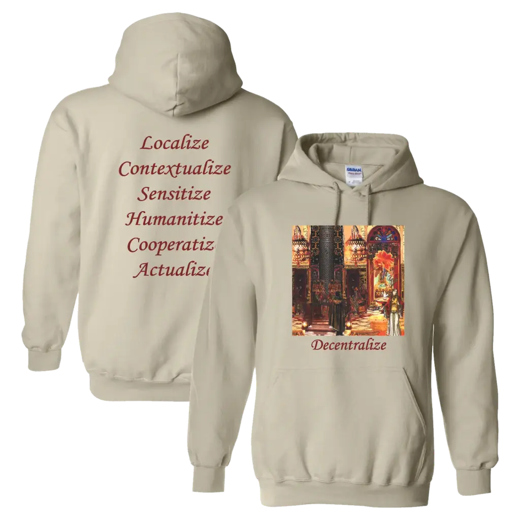 YoBe - Decentralize Art Hoodie