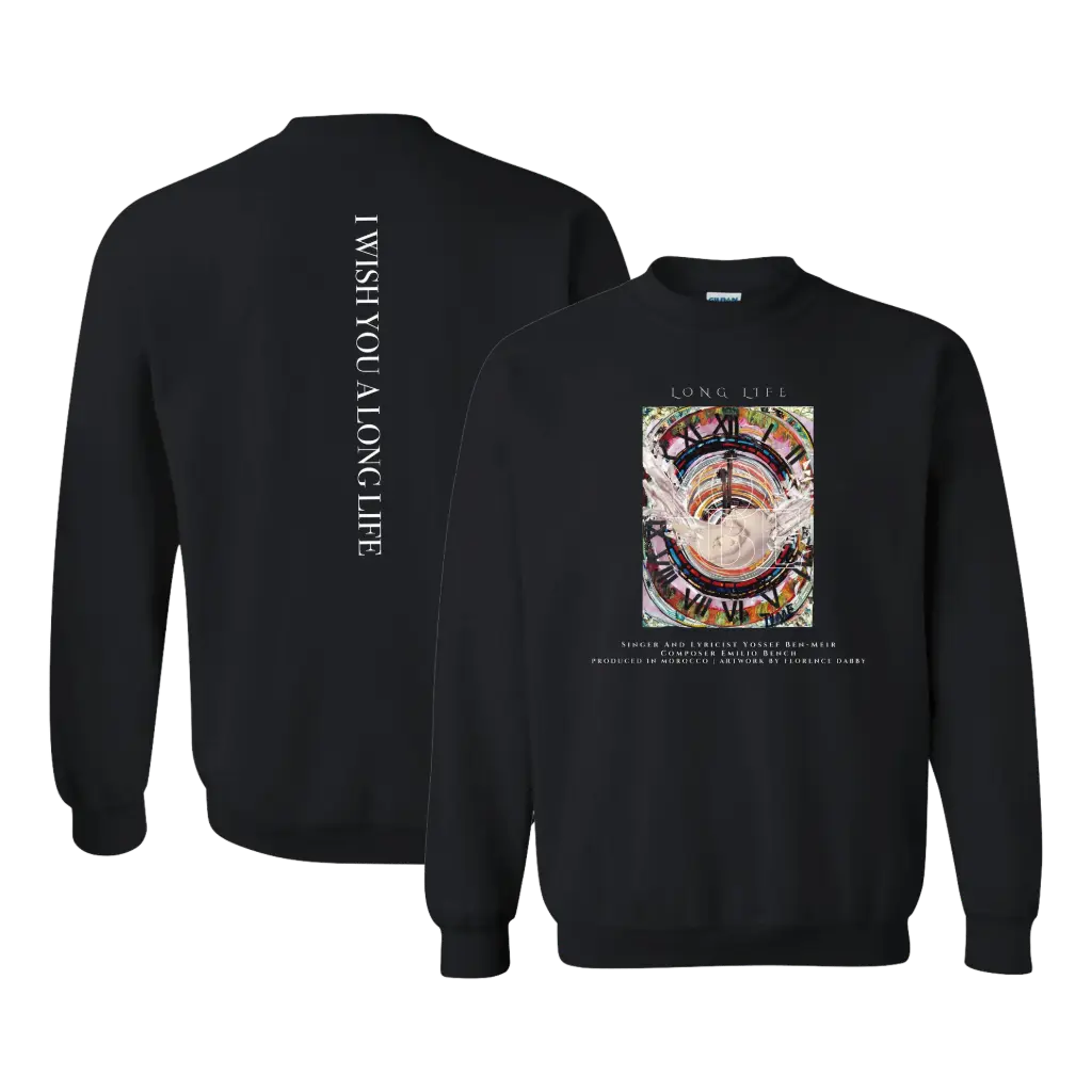 YoBe - Long Life Art Crewneck