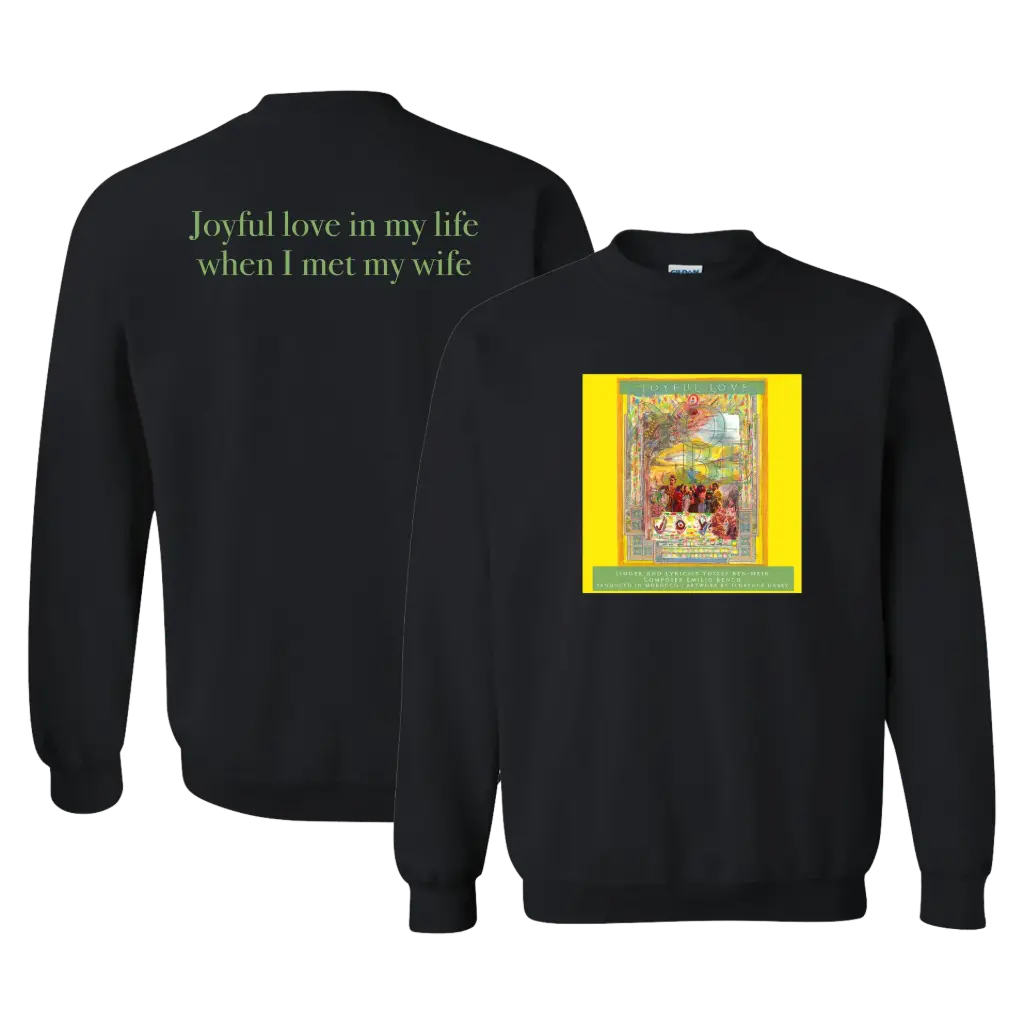YoBe - Joyful Love Art Crewneck