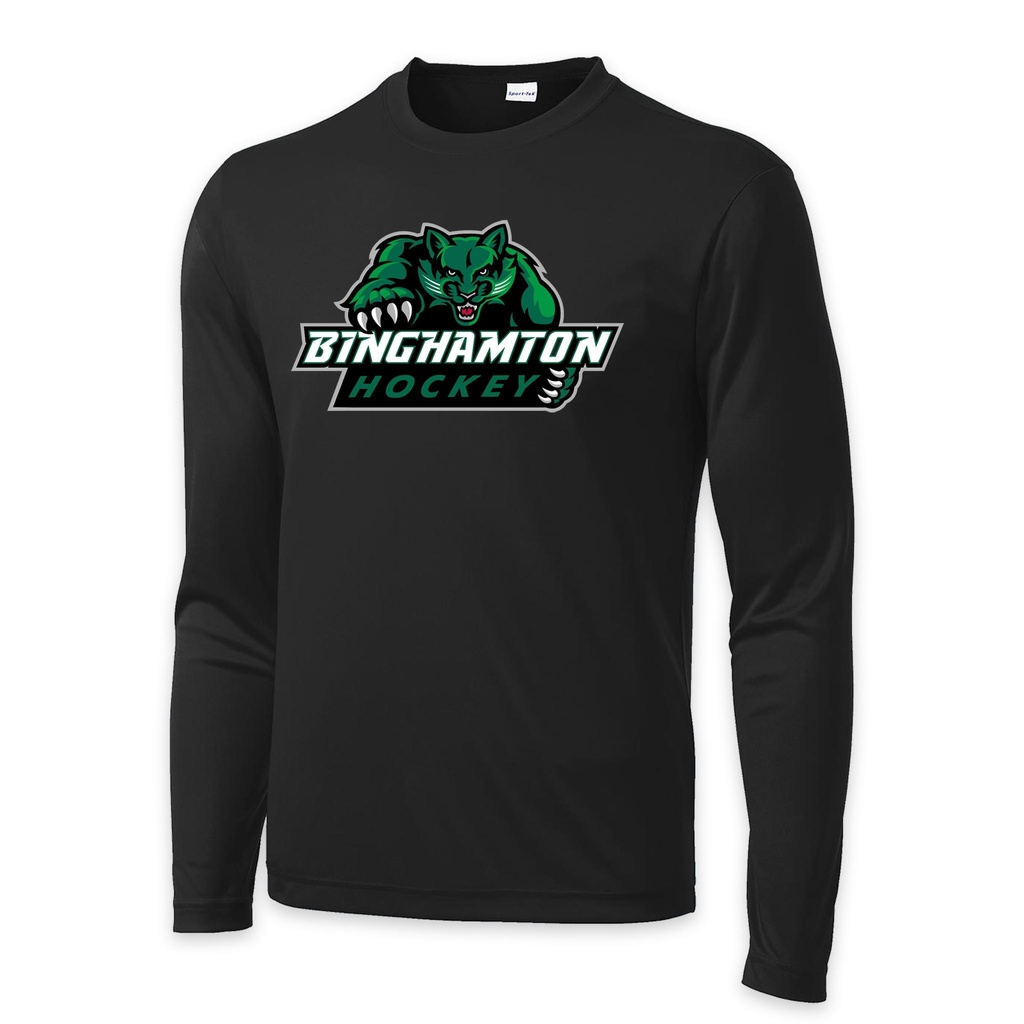 BU Club Hockey Player Performance Long Sleeve T-shirt