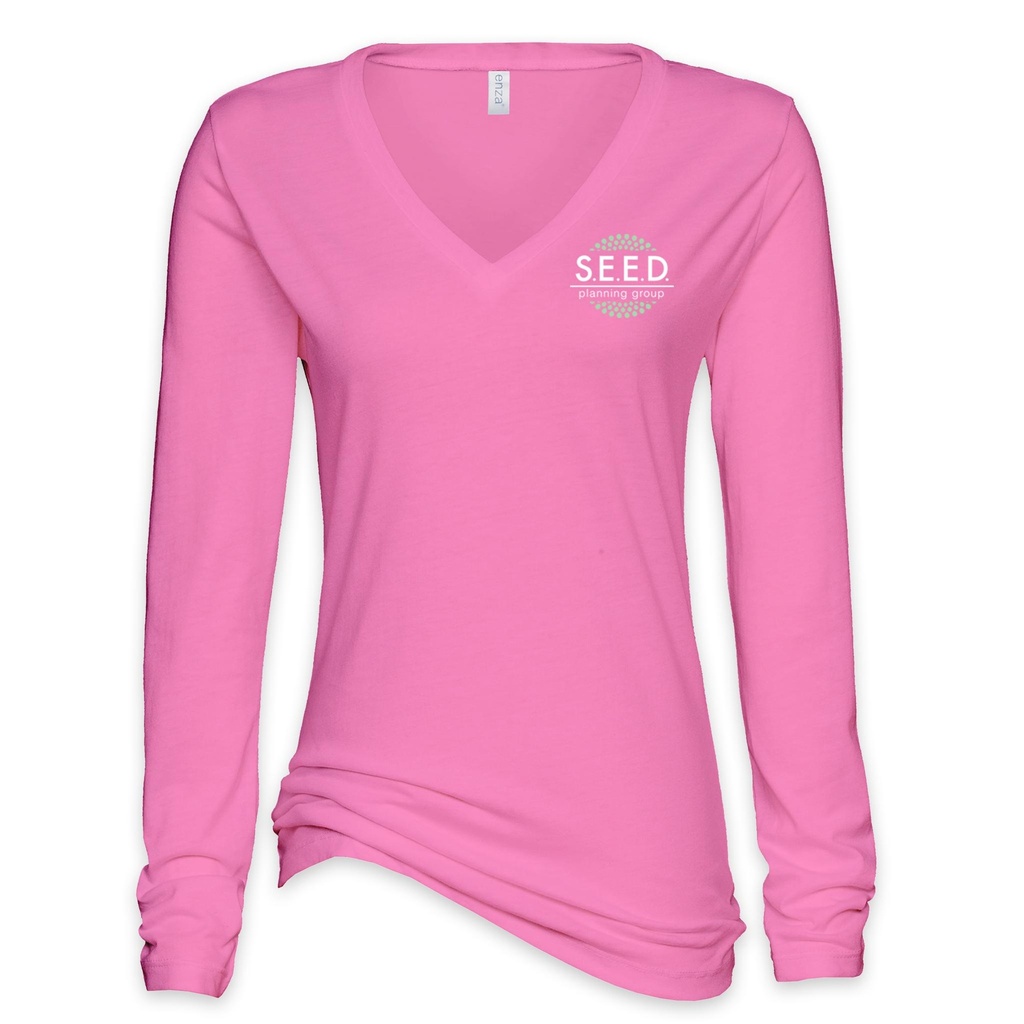 SEED - Ladies Long Sleeve V Neck