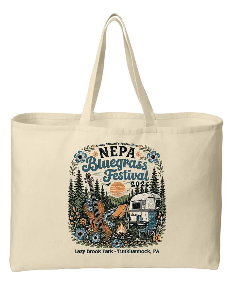 [Q600-Natural] NEPA Bluegrass Festival 2026 - Tote Bag