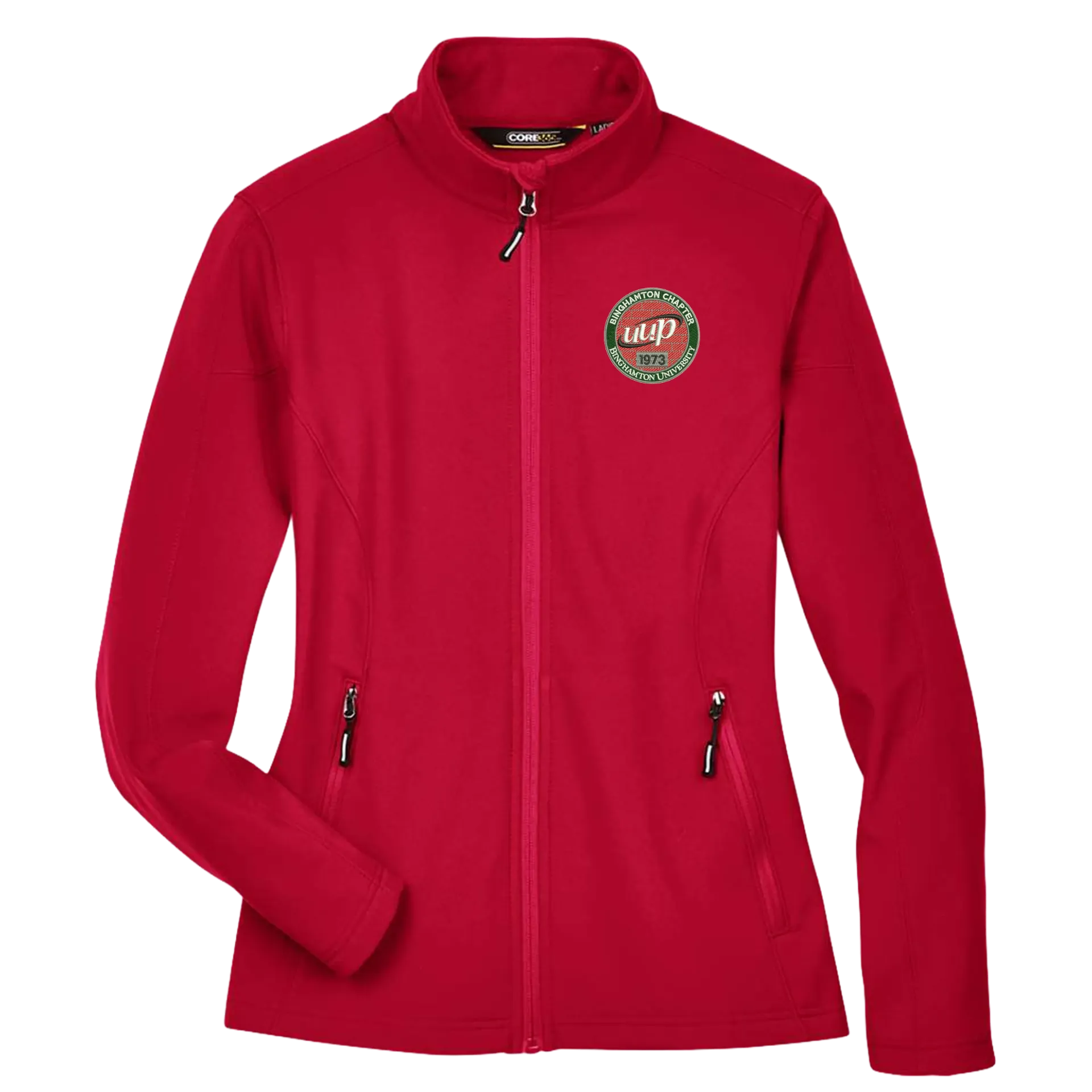 [78184-S-Classic Red] UUP - Ladies Two Layer Fleece Bonded Soft Shell (S)