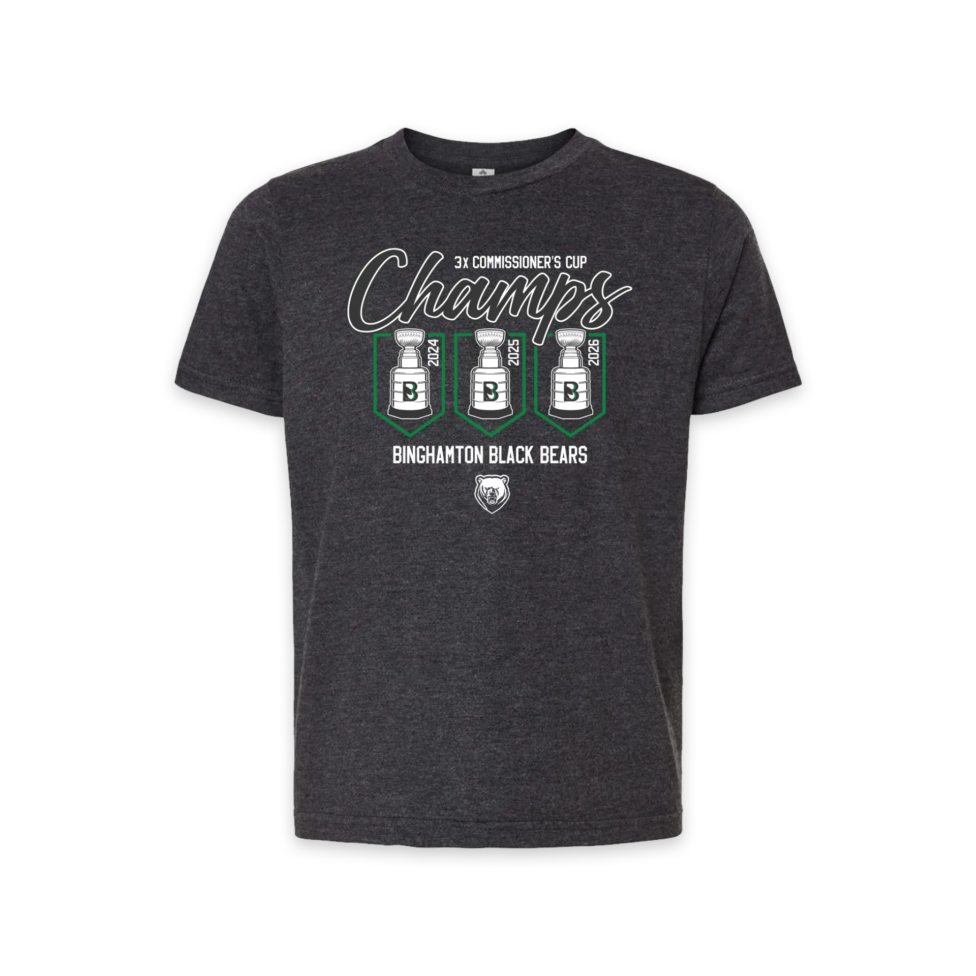 Binghamton Black Bears 2026 YOUTH Champs Tshirt!