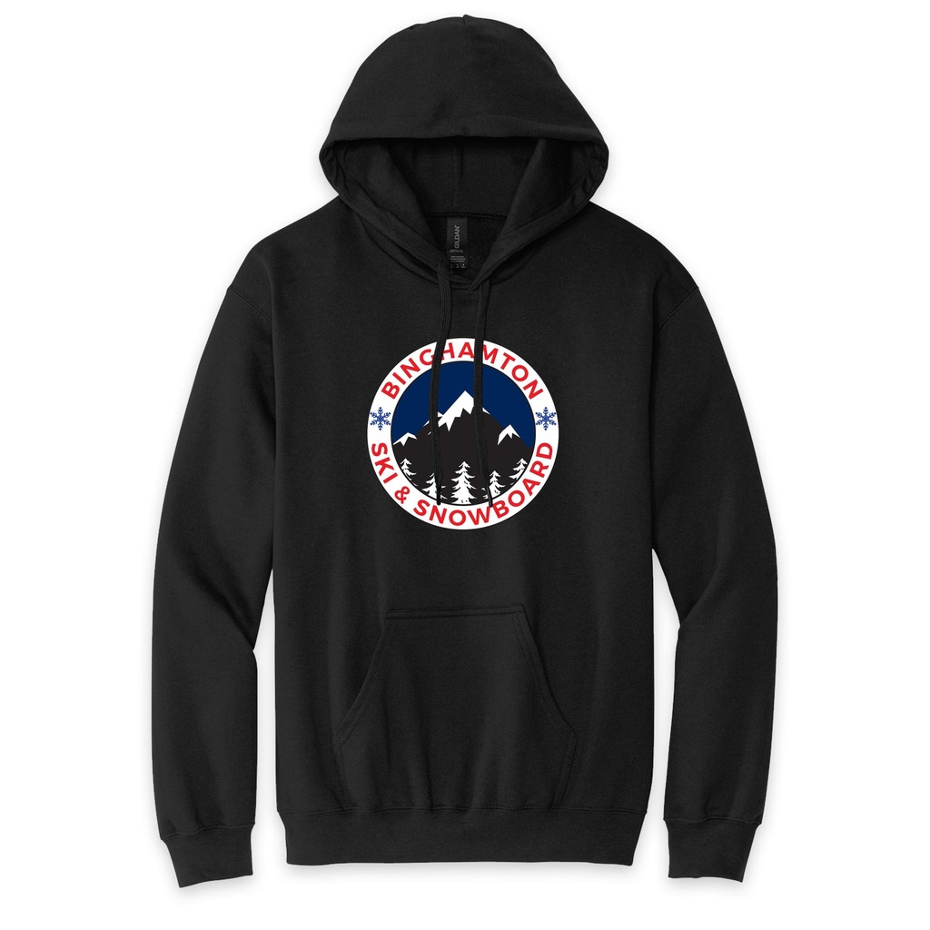 BHS Ski & Snowboard Club - Hoodie, Full Front!