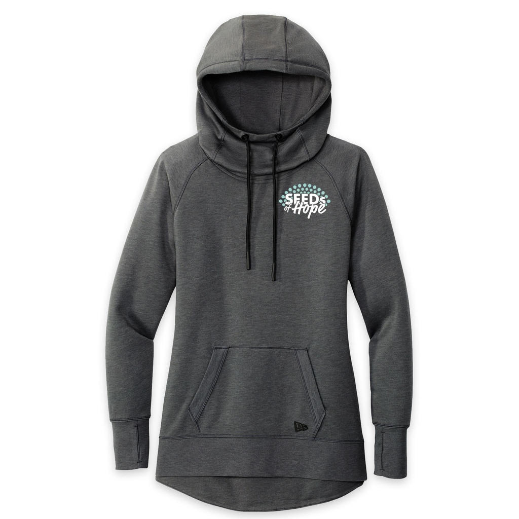 SEEDS of Hope  - Ladies Tri-Blend Hoodie - Design 2