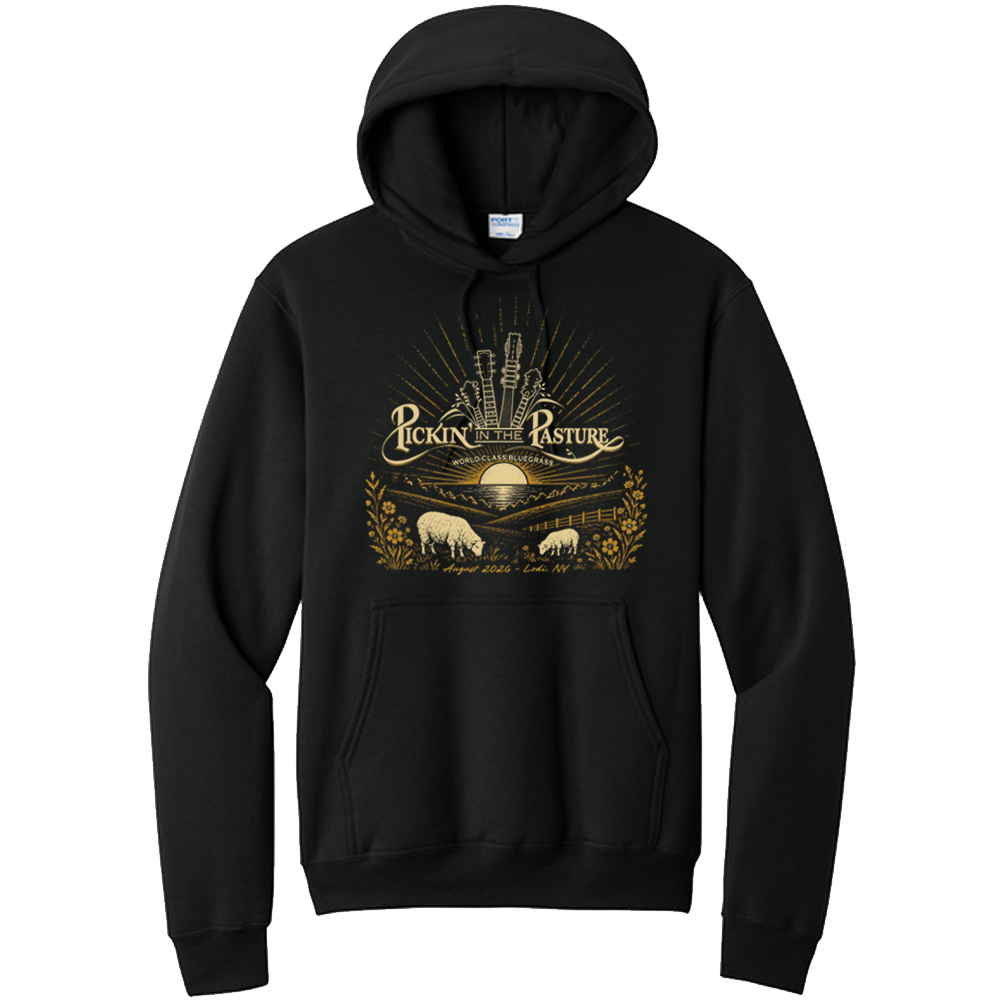 [PC78H-S-Black] Pickin’ In The Pasture 2026 Hoodie (S, Black)
