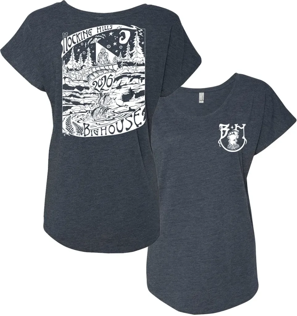 Big House Women's Triblend Dolman T-Shirt