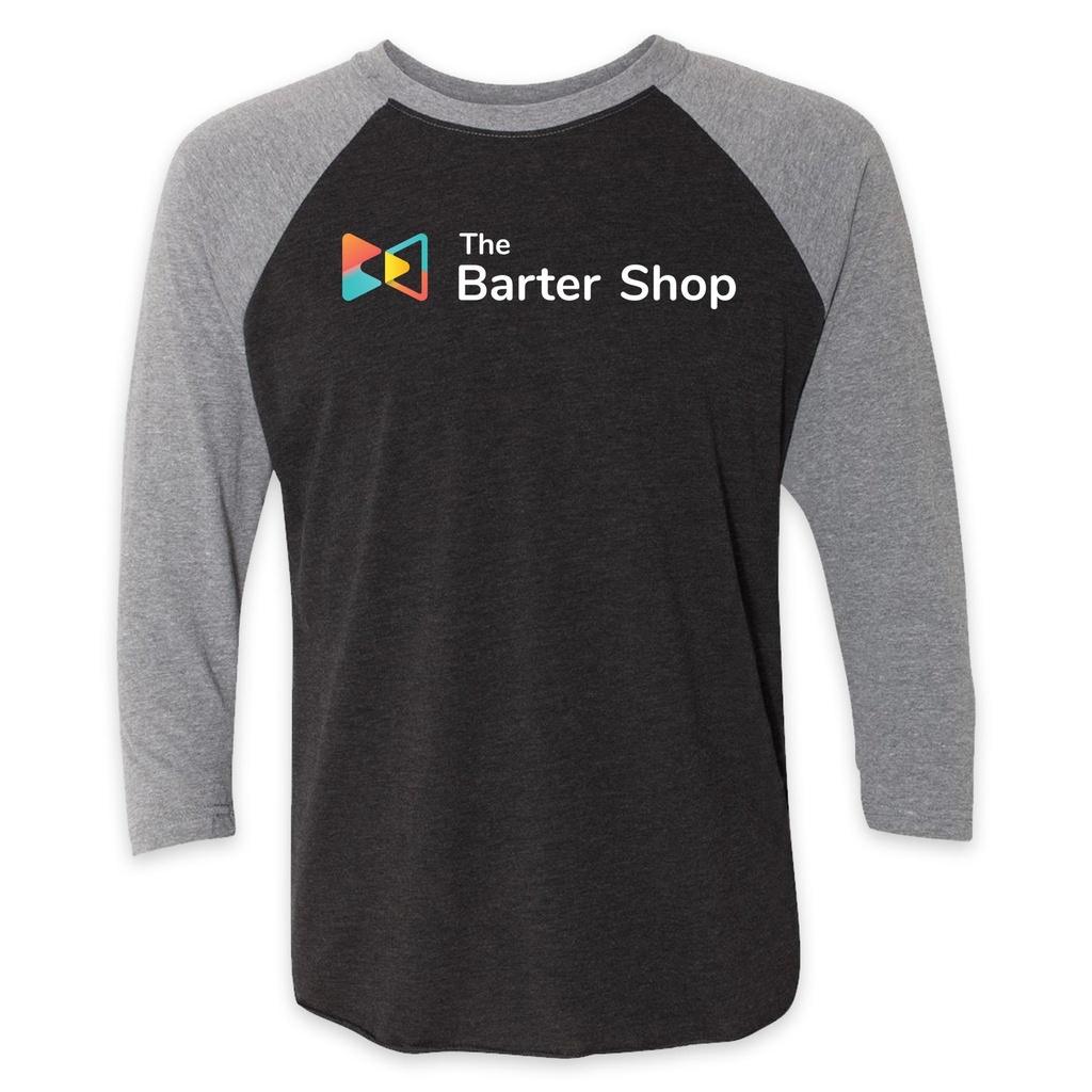 Barter Shop 3/4 Sleeve Baseball Tee