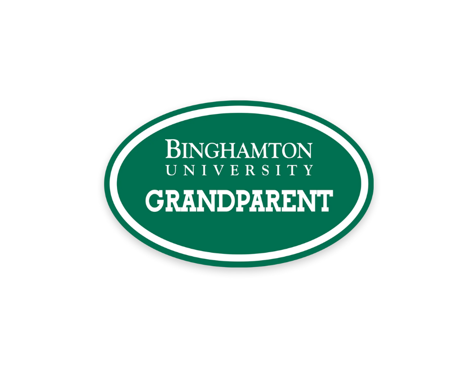 Binghamton University "Grandparent" Laminated Vinyl Sticker
