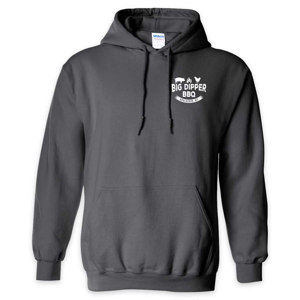[18500-S-Charcoal] Big Dipper BBQ Hoodie (Charcoal, S)