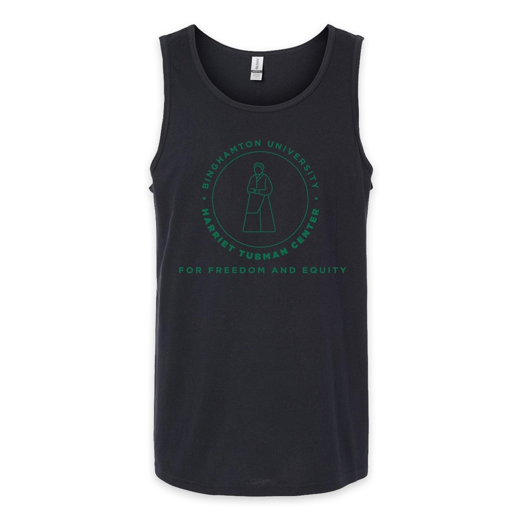 [64200-S-Black] Harriet Tubman Center Tank Top (Black, S)