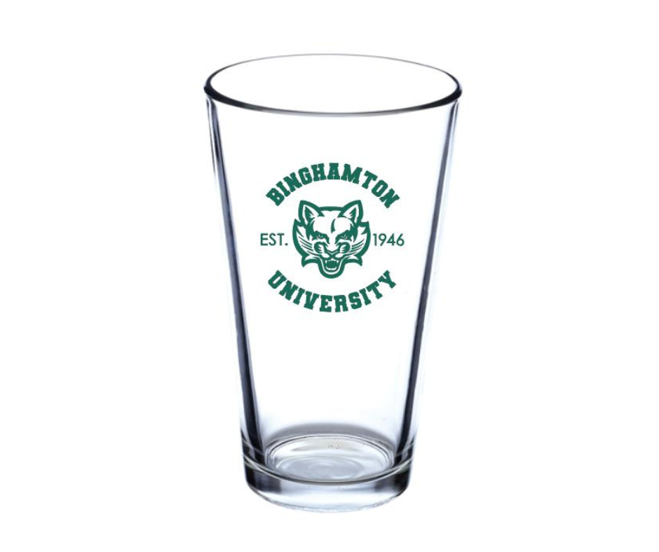 [G516] Binghamton University Pint Glass