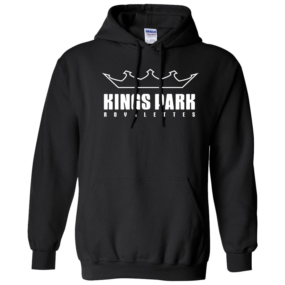 [18500-S-Black] Kings Park Royalettes Hoodie - Customized (S)