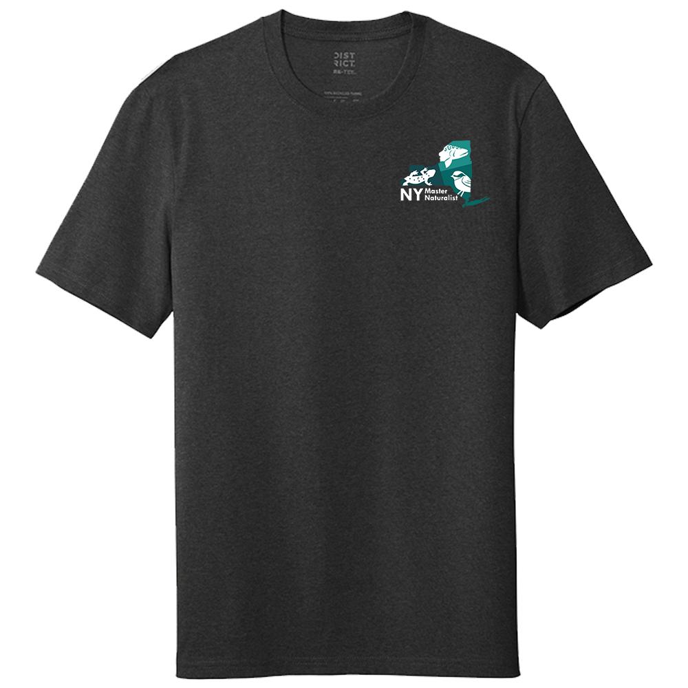 [DT8000-XS-Charcoal Heather] NY Master Naturalist Program Unisex T-Shirt (Charcoal Heather, XS)