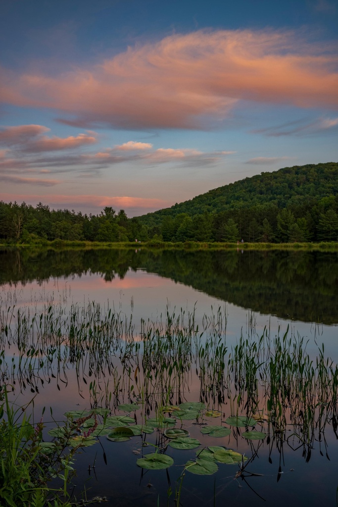 Aqua Terra Wilderness Area Sunset Framed Photo Print